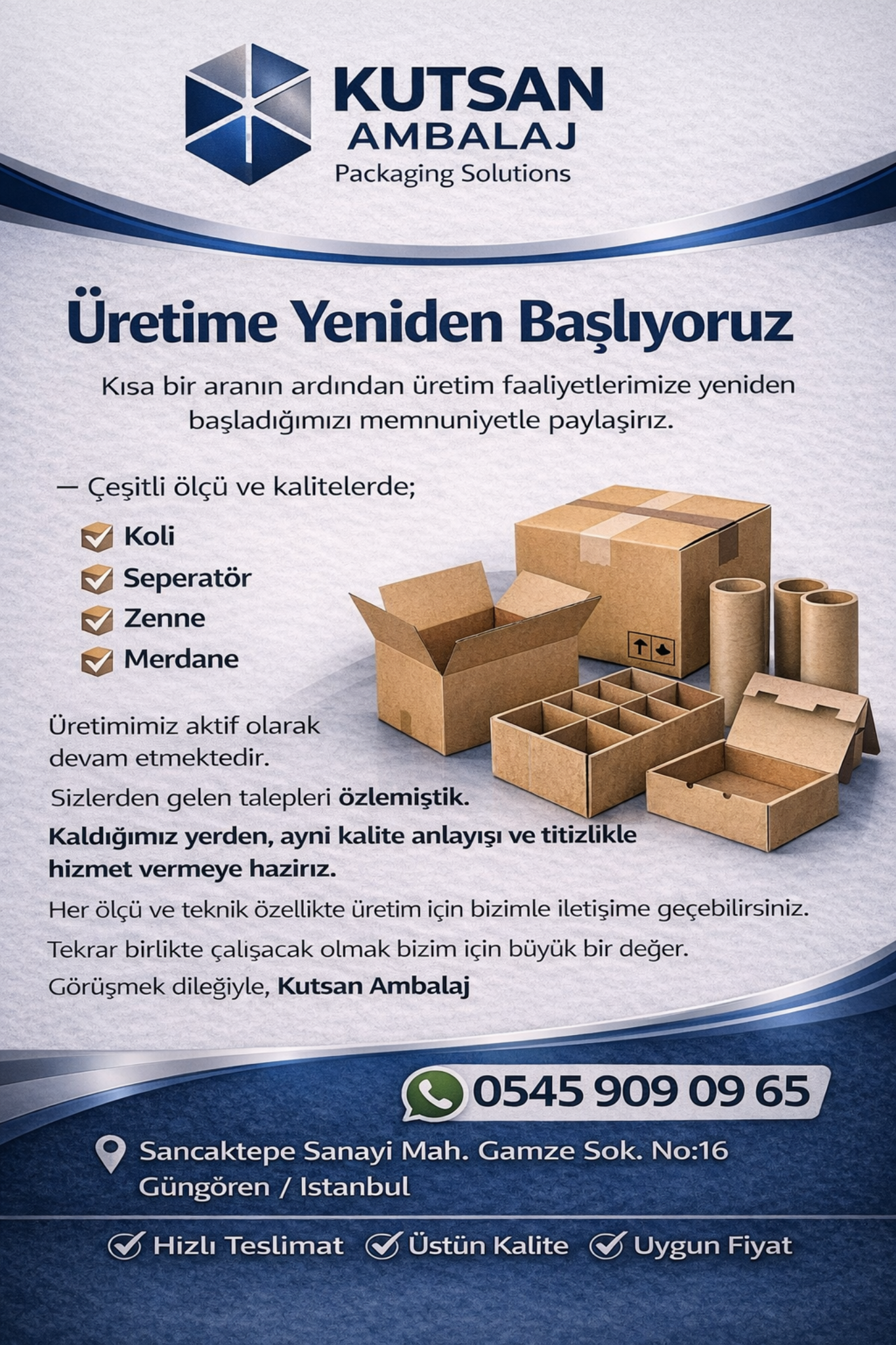 Kutsan Ambalaj ürün görseli